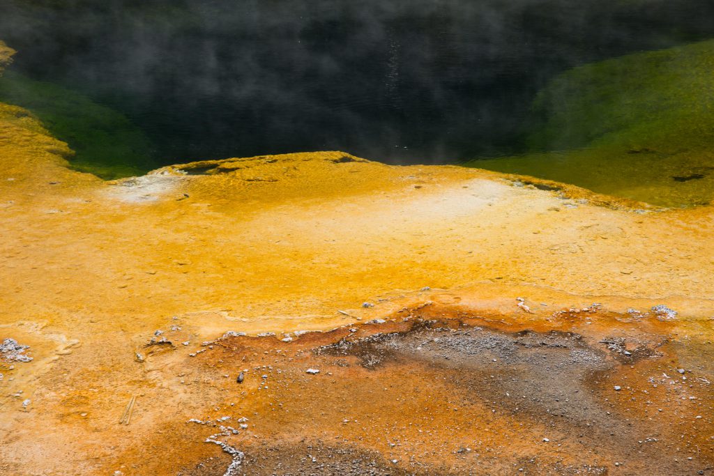 Yellowstone - Black Sand Basin Emerald Pool (1958)
