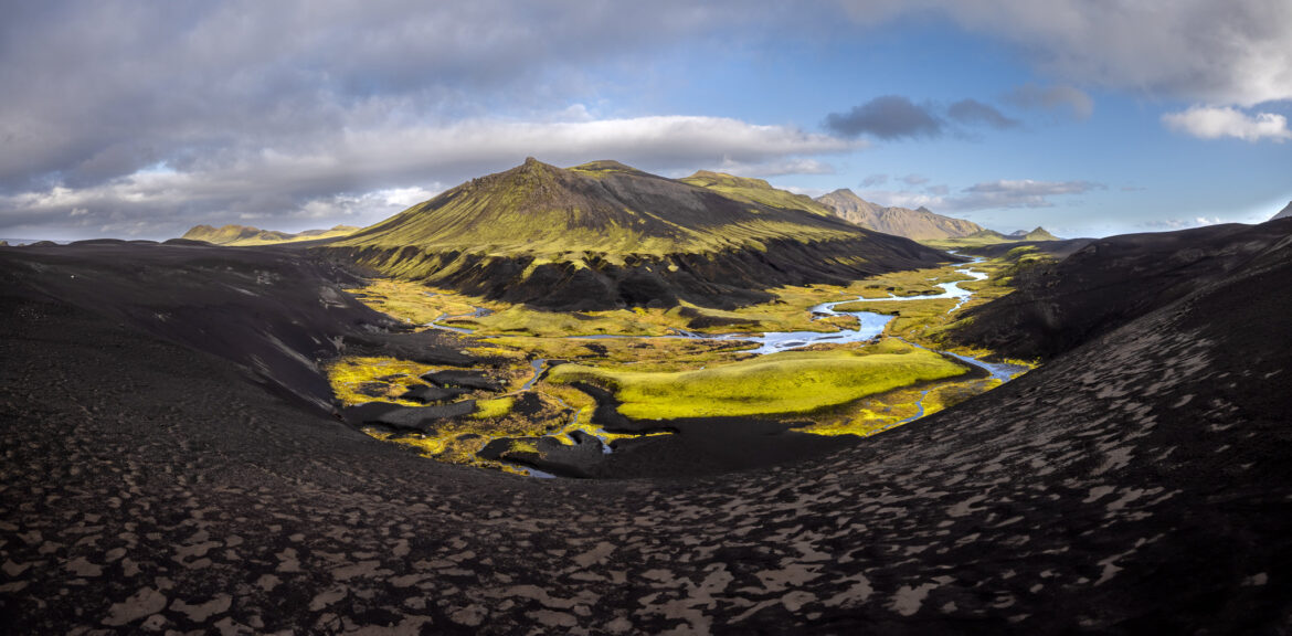 Black and green Highlands II (1861-Pano)