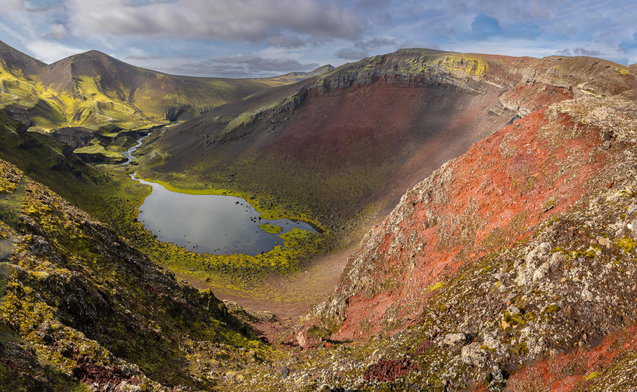 Rauðibotn Crater (1959-Pano)